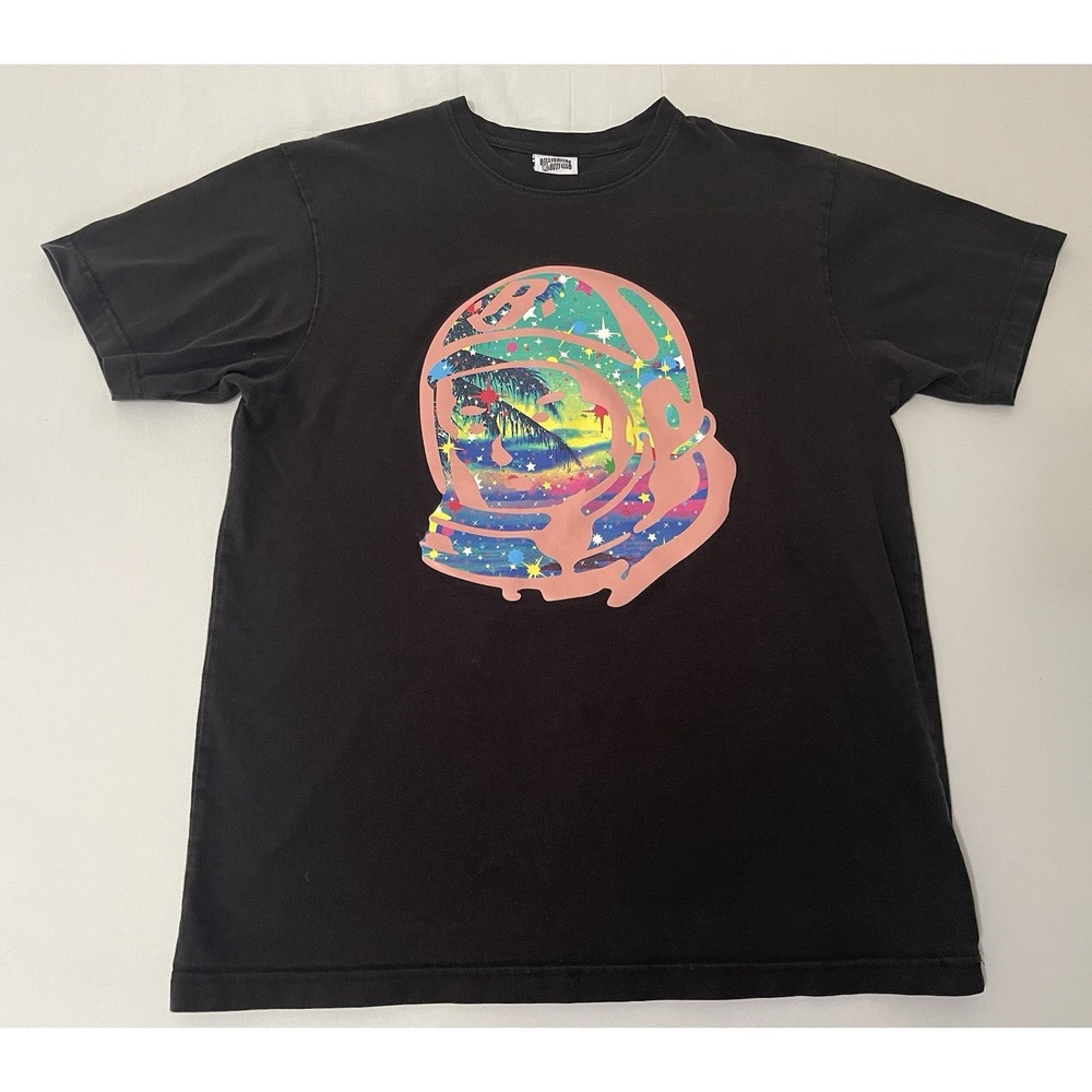 Billionaire Boys Club Men's L Black Cotton Astronaut Tee